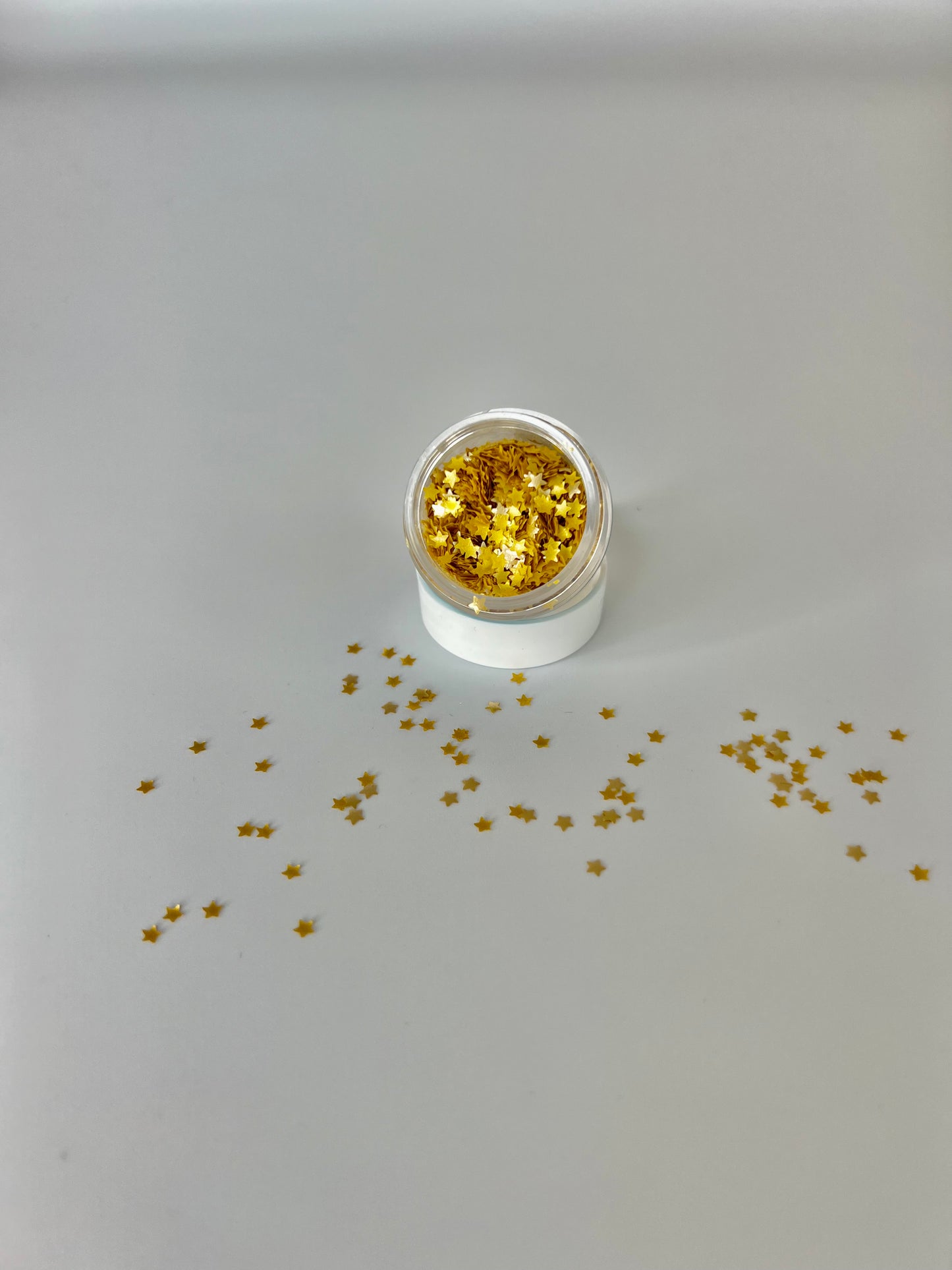 Gold Star Shimmer Shapes