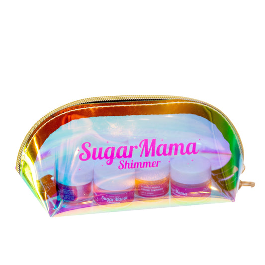 Shimmer Zipper Pouches are in stock! - Sugar Mama Shimmer