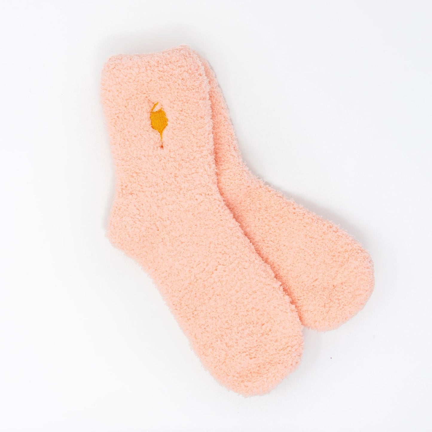 Aperol Spritz Fuzzy Socks - Sugar Mama Shimmer