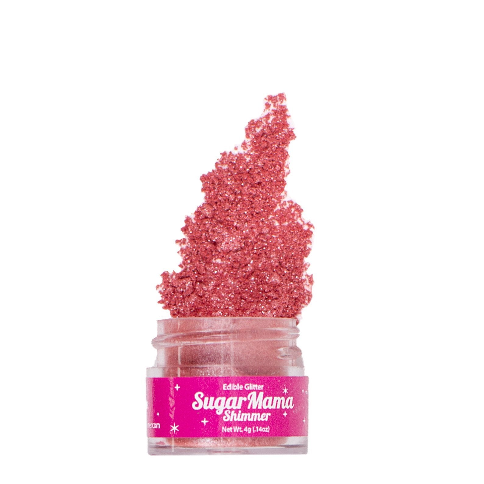 Cha Cha Red Shimmer  Edible Glitter for Drinks – Sugar Mama Shimmer
