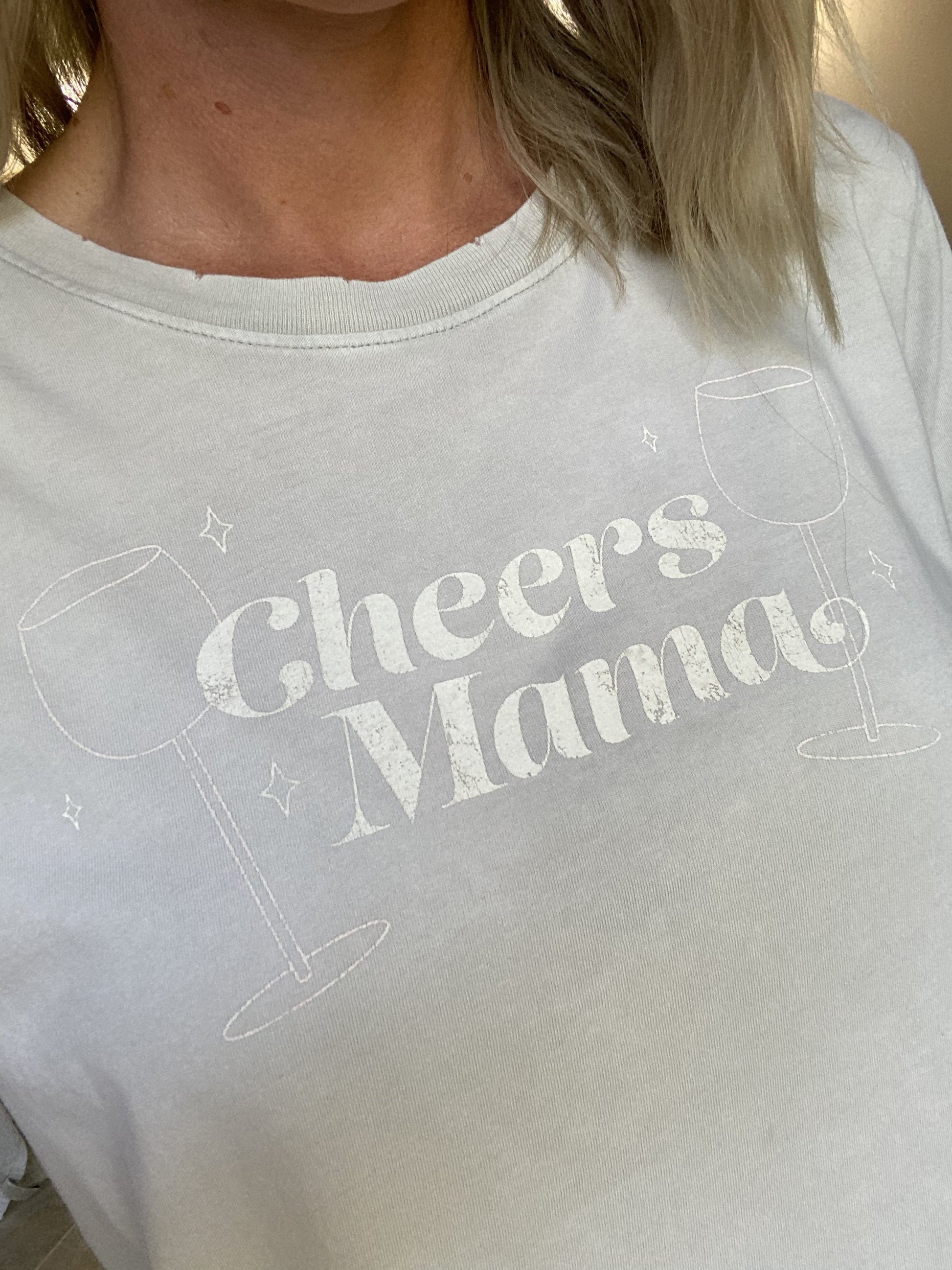 Cheers Mama Tee - Sugar Mama Shimmer