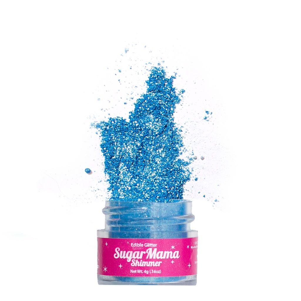Electric Beach Blue Shimmer - Sugar Mama Shimmer
