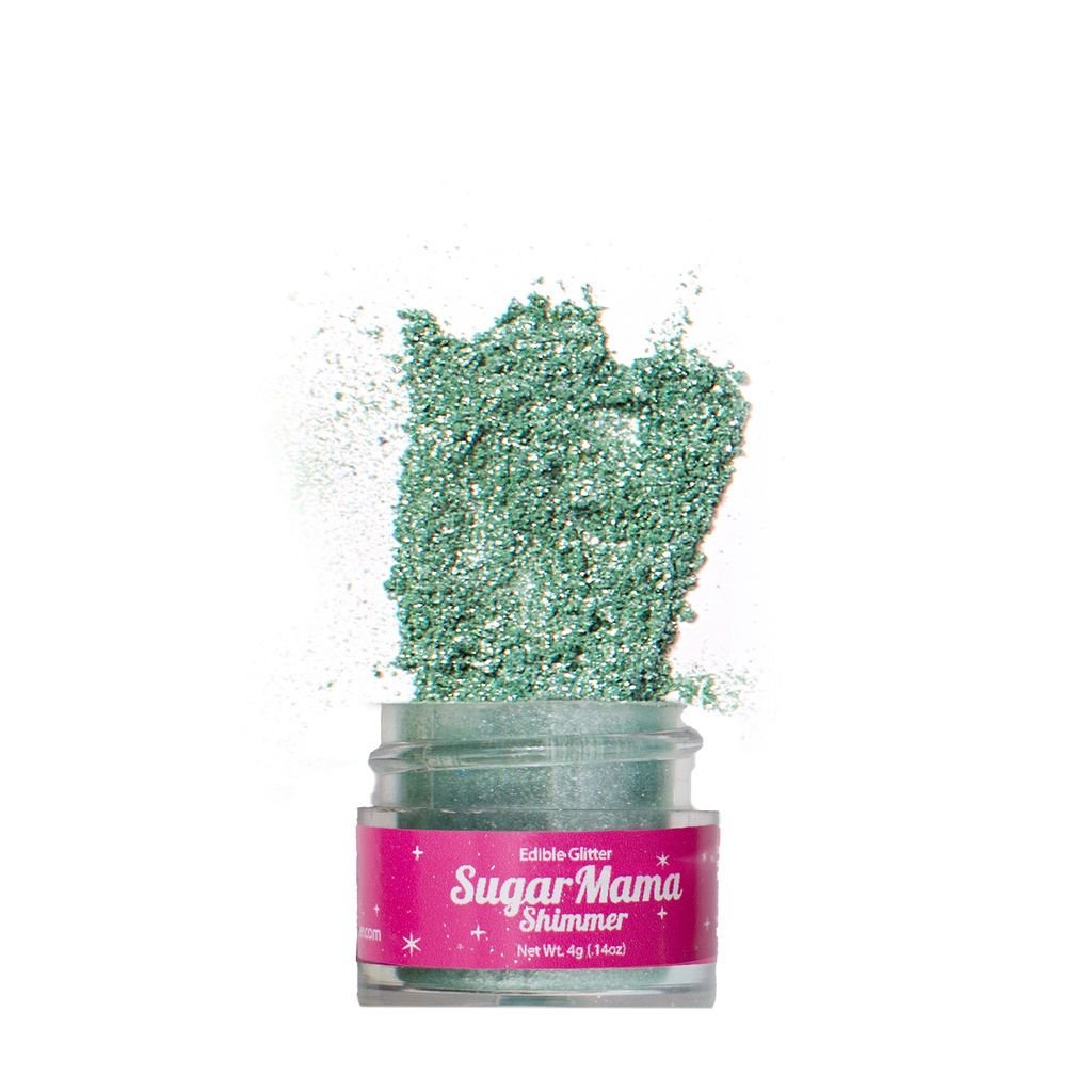 Glow Up Green Shimmer - Sugar Mama Shimmer