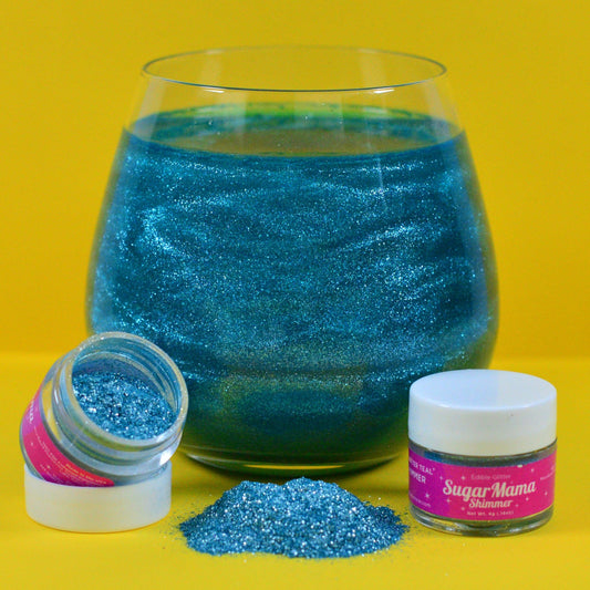 Unicorn Dust Drink Shimmer  Edible Glitter for Drinks – Sugar